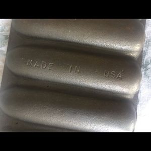 Antique cast-iron ? cornbread baking pan